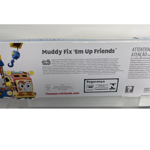 Fisher Price Thomas and Friends Muddy Fix Em Up Friends Motorized Train - Picture 8 of 13